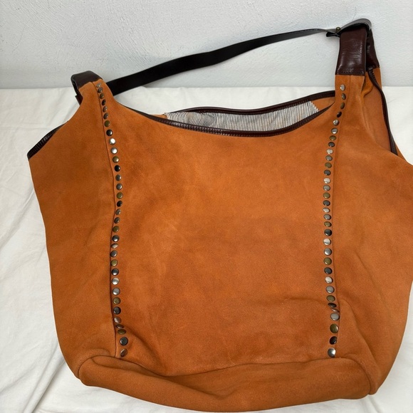 OLD TREND Women's Genuine Leather Rose Valley Hobo Slouchy Suede Bag - Picture 11 of 17